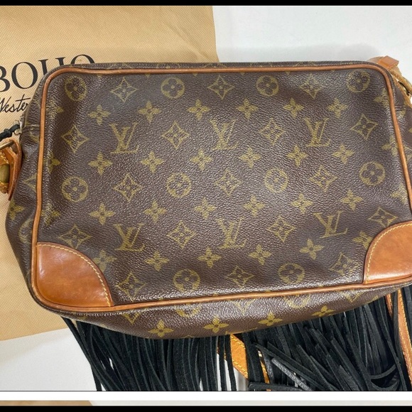 Louis Vuitton bag/purse vintage boho - Picture 4 of 9